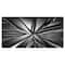 Designart - Futuristic Crystal Background - Abstract Canvas Art Print